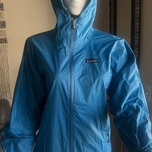 Patagonia Blue Ski & Snow Jacket Lightweight Water-Resistant